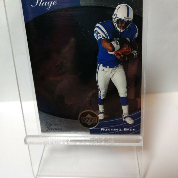 1999 Upper Deck Ovation Center Stage #CS24 Edgerrin James! GQ - Picture 4 of 5